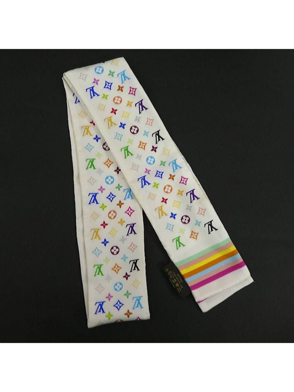 Louis Vuitton Scarf Monogram Multicolor Bandeau - Picture 3 of 9